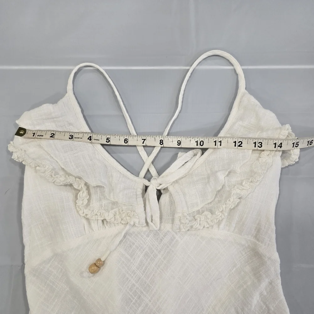 Free People White Mini Dress - Picture 11 of 16